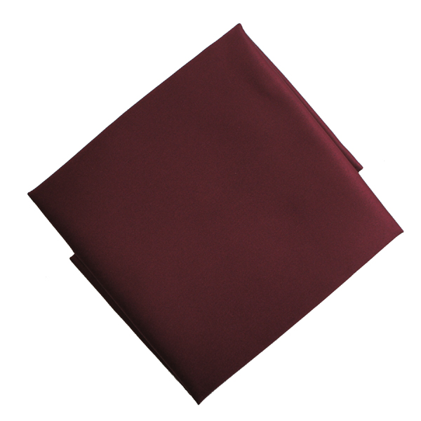 Burgundy Pocket Square £4.50